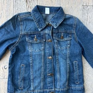 NEW Carter's Blue Denim Kids Jacket Size 12